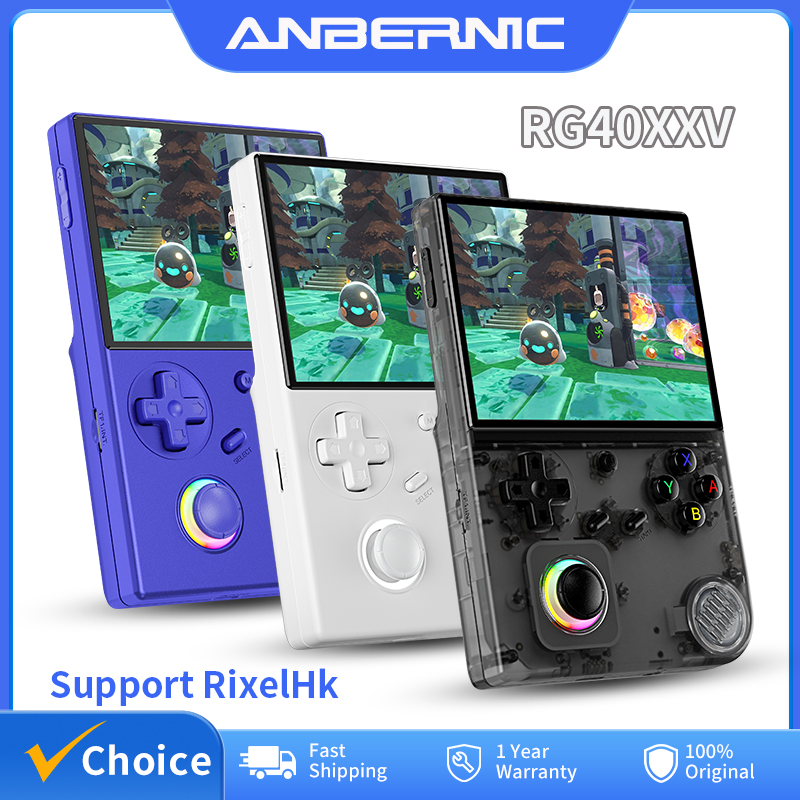 Retro Gaming N64 - ANBERNIC RG40XXV ريترو وحدة تحكم بجهاز