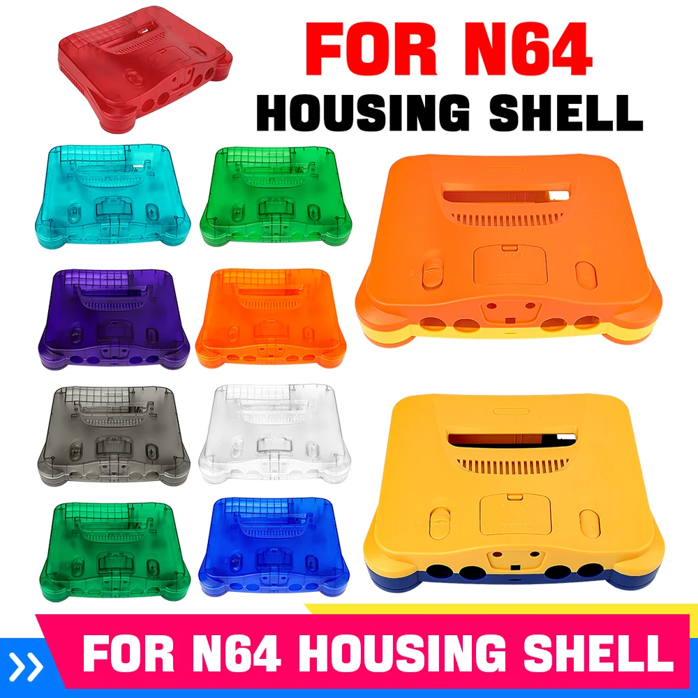 Retro Gaming N64 - غطاء هيكل بديل لوحدة تحكم ألعاب