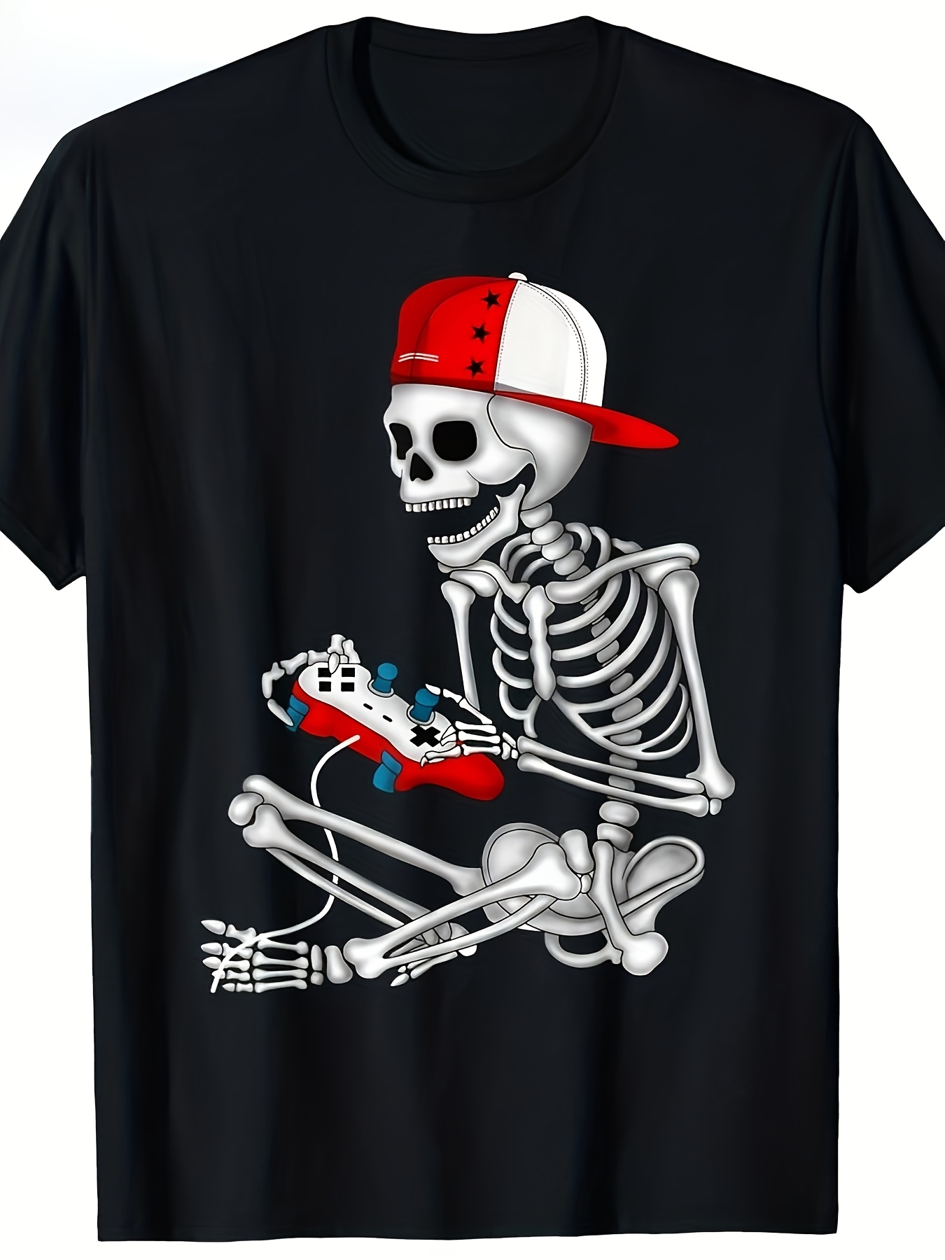 Retro Gaming T Shirt - قميص رجالي كبير الحجم وثقيل الوزن