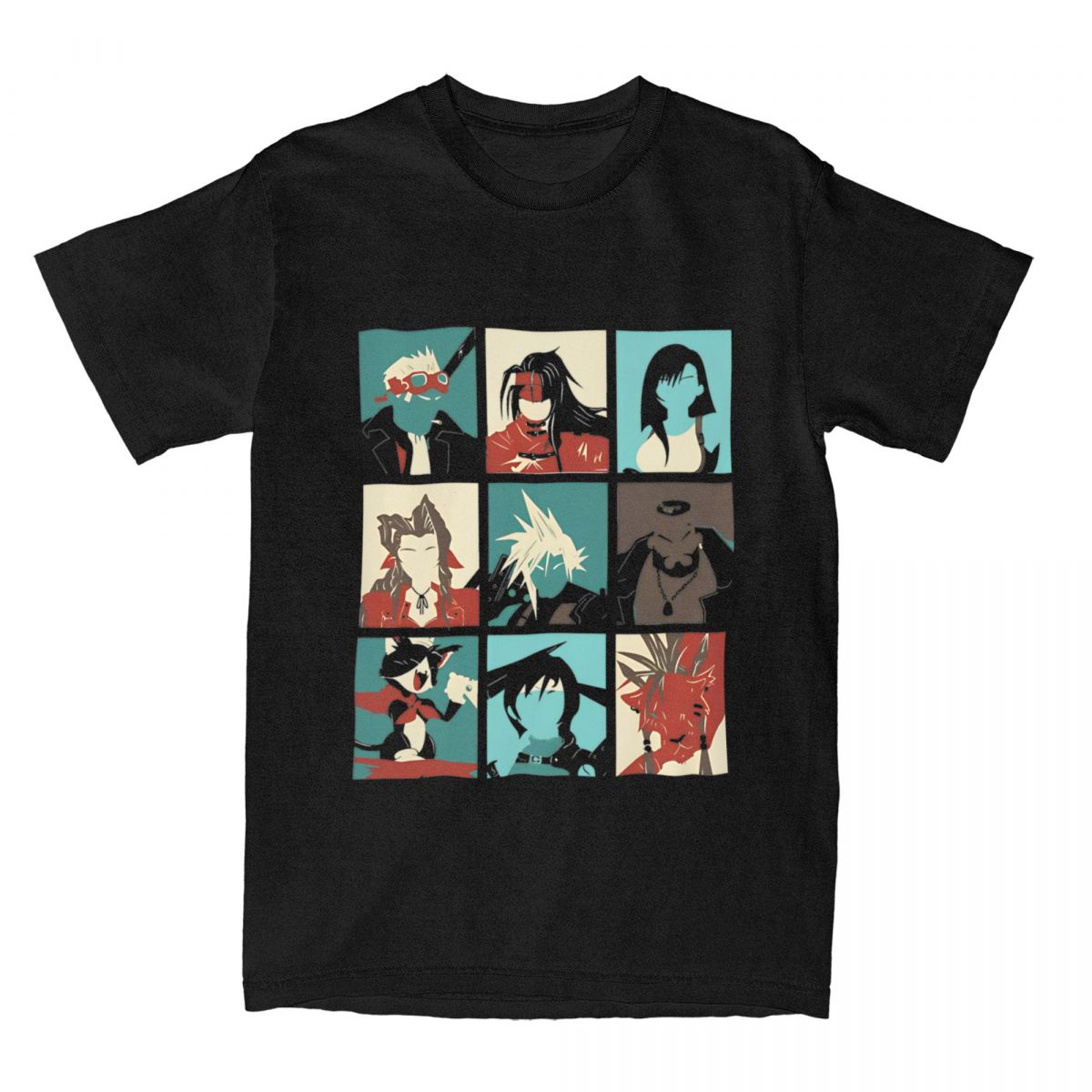 Retro Gaming T Shirt - تي شيرت رجالي خيالي 7 قطني