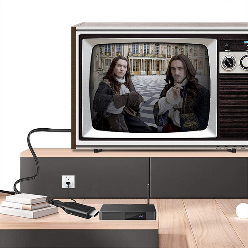 كابل محول الصوت والفيديو SCART - مراجعة Scart To Hdmi وسعره
