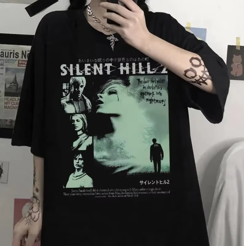 تي شيرت 2026 سايلنت هيل 3 للرج - مراجعة Retro Gaming T Shirt وسعره