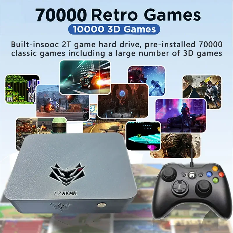 جهاز ألعاب AK1 Pro بنظام مزدوج - مراجعة Retro Gaming N64 وسعره