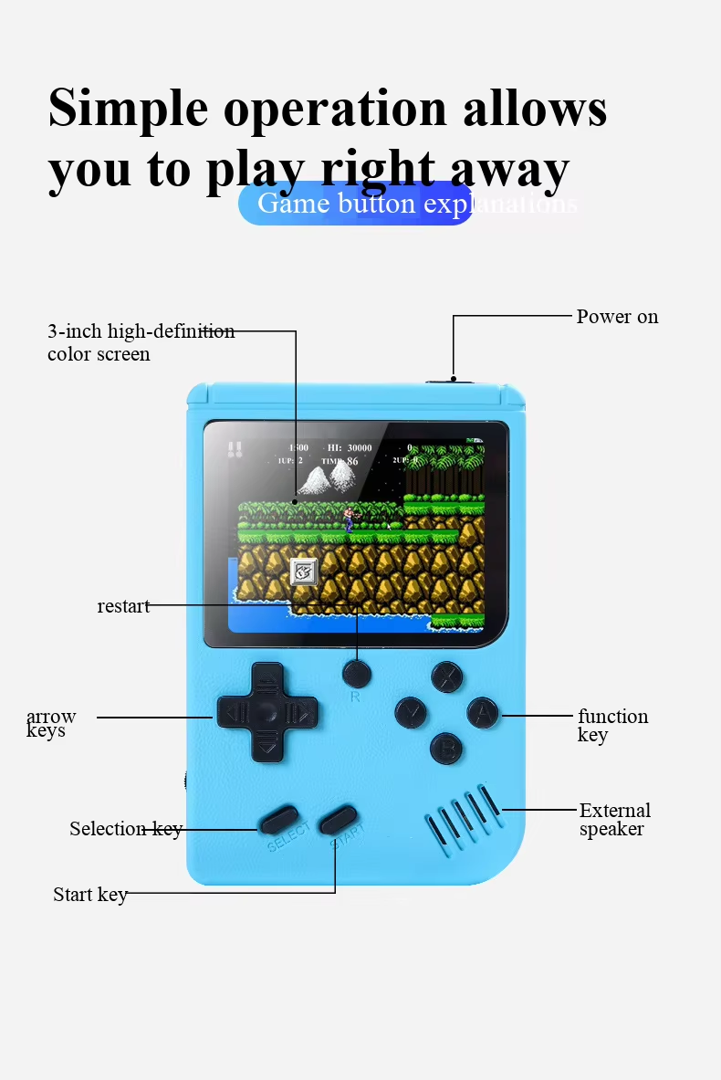 400 لعبة في 1 جهاز ألعاب محمول - مراجعة Retro Gaming N64 وسعره