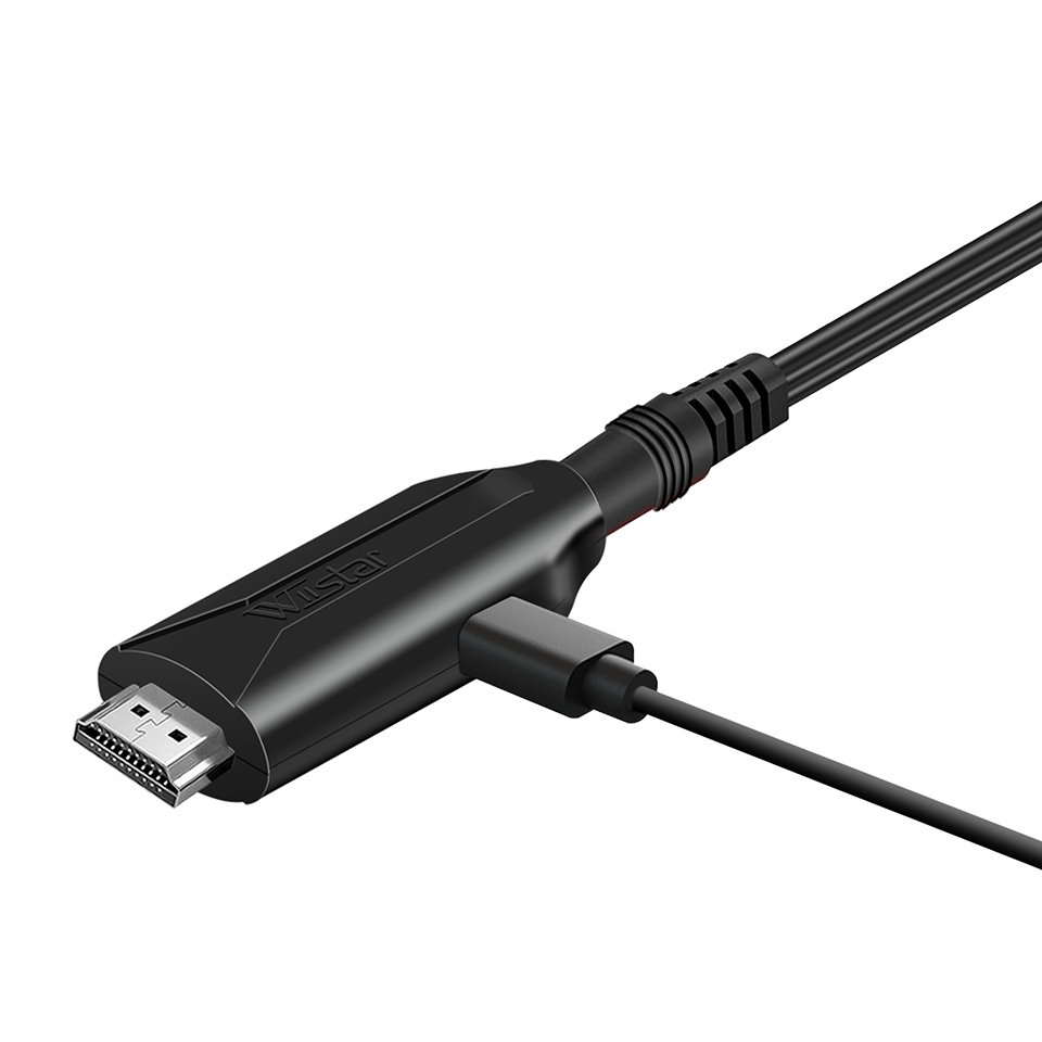 HDMI-متوافق مع محول كابل SCART - مراجعة Scart To Hdmi وسعره