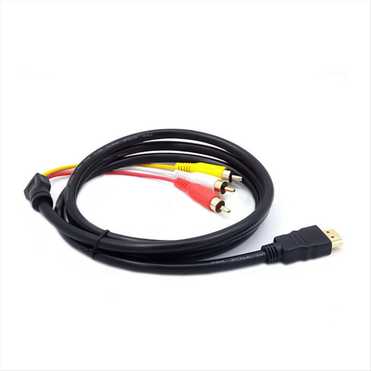 كابل محول (A32M) 2 في 1 متوافق - مراجعة Scart To Hdmi وسعره