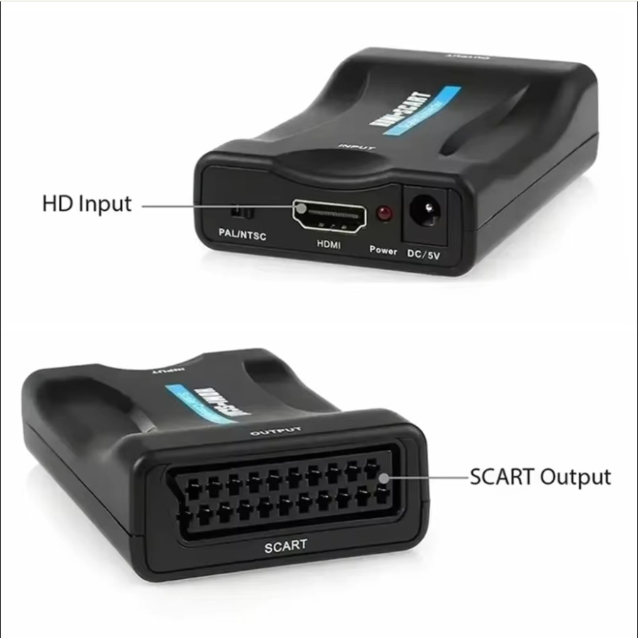 محول HDMI إلى Scart بدقة 1080  - مراجعة Scart To Hdmi وسعره